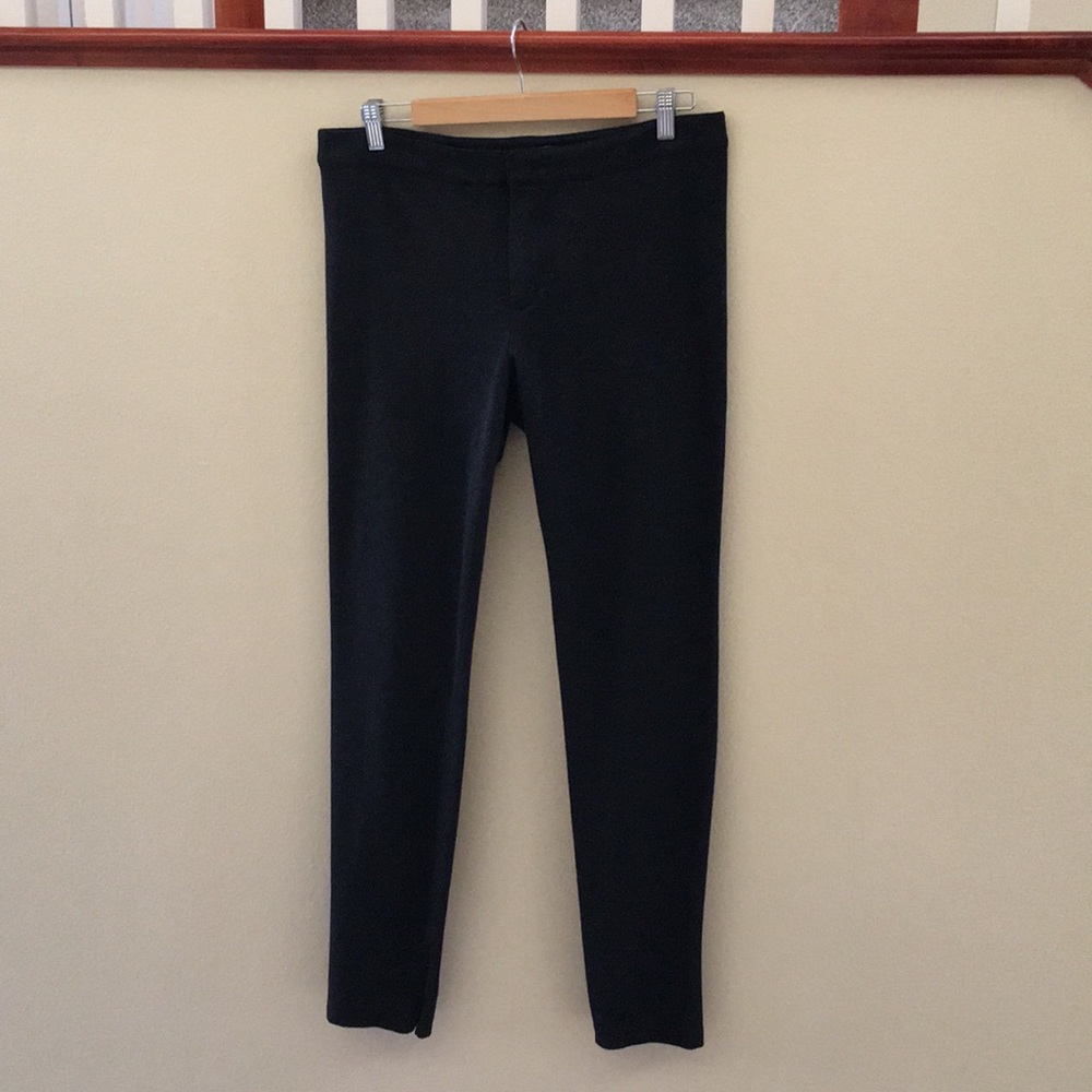 VINCE | skinny leg ankle zip knit pants